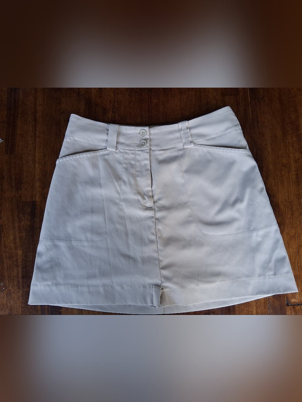 Nike Golf Womens Skort In Beige Size 4, Brand New